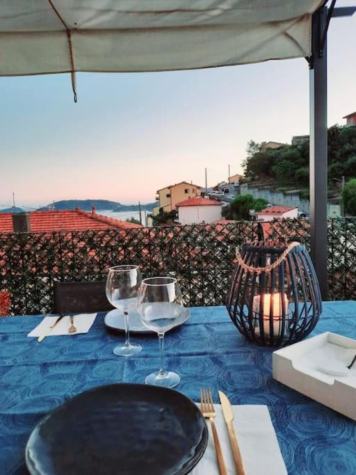 PitelliLa Terrazza Sul Golfo Dei Poeti Con Vista Mareアパートメント エクステリア 写真