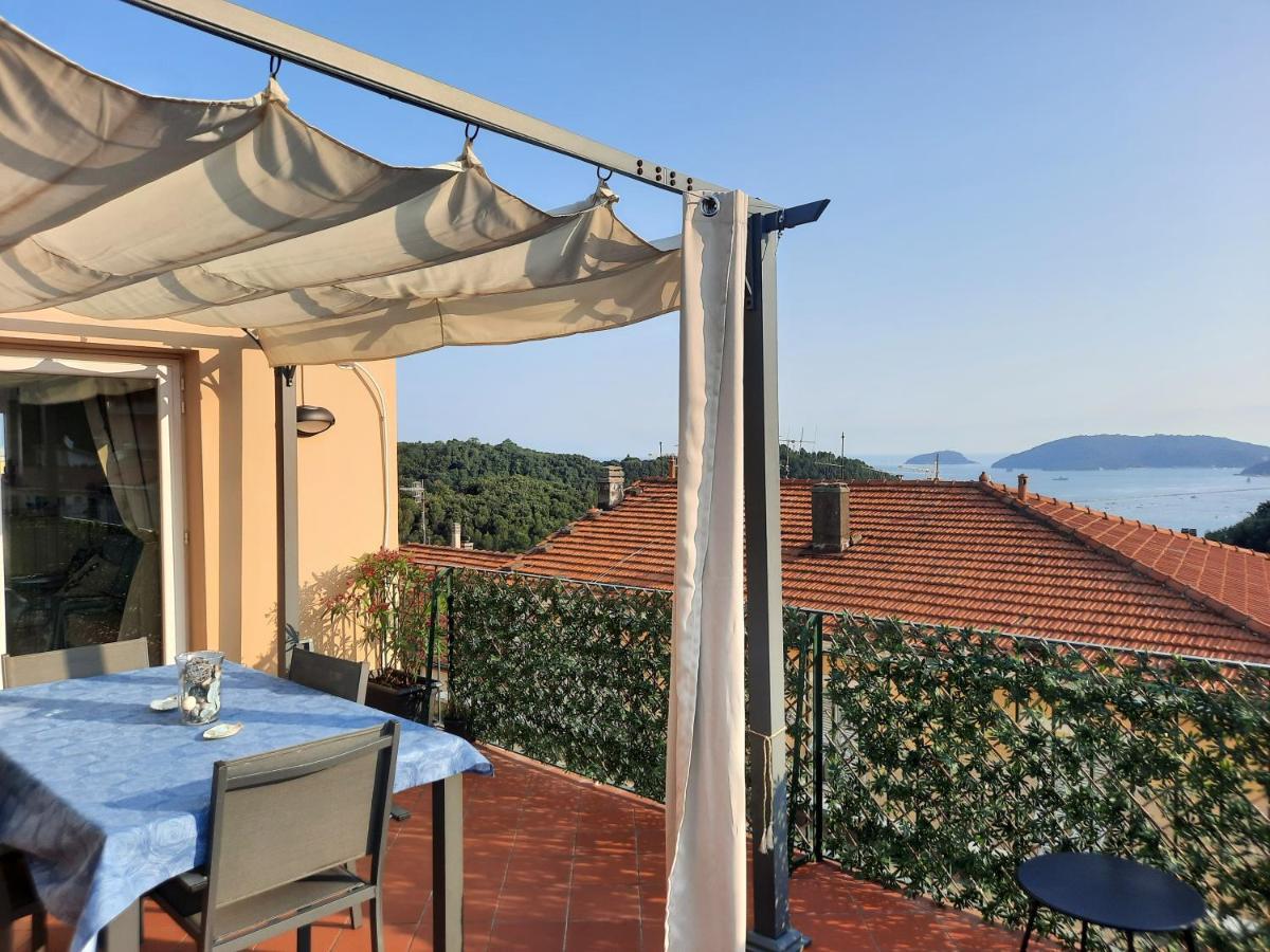 PitelliLa Terrazza Sul Golfo Dei Poeti Con Vista Mareアパートメント エクステリア 写真