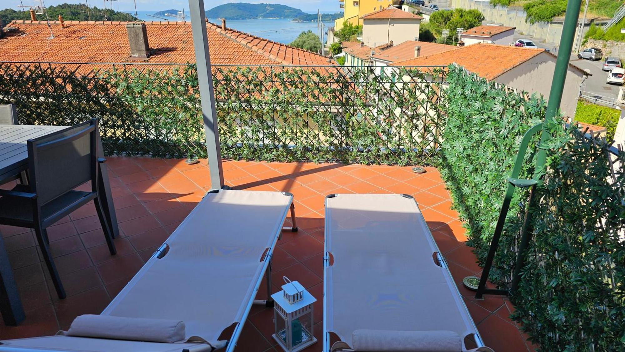 PitelliLa Terrazza Sul Golfo Dei Poeti Con Vista Mareアパートメント エクステリア 写真